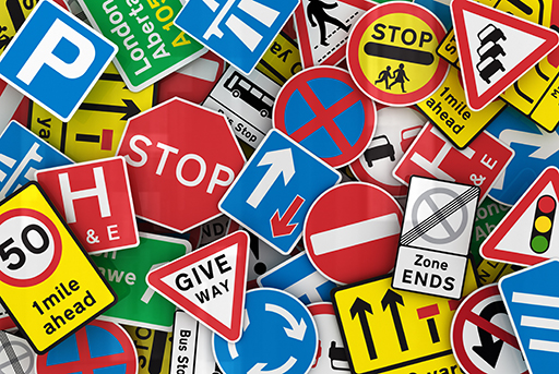 Road Signs & Road Markings (Car)